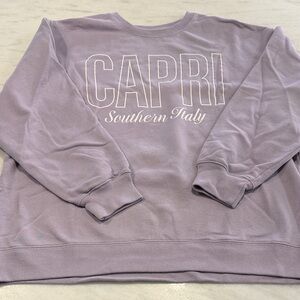Lavender Capri Hollister Sweatshirt